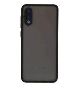 Galaxy A02 Kılıf Montreal Silikon Kapak - Siyah