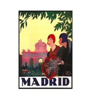 Buzdolabı Magneti Avrupa Şehirleri Madrid