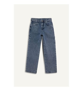 Defacto Carpenter Fıt Yeşil Erkek Çocuk Jean Pantolon F9729A8/NM29