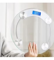 Dijital Baskül Banyo Oval Cam Tartı Temperli Cam 180 Kg Kapasiteli