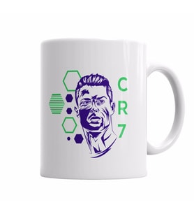 Cristiano Ronaldo  CR7  Kupa Bardak Porselen