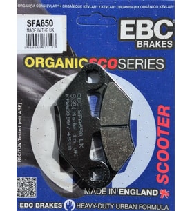 Ebc Sfa650 2014-2016 Peugeot Metropolis 400 Uyumlu Arka Fren Balatası Organik Ba