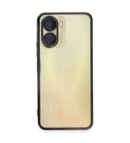 Vivo Y16 Kılıf Razer Lensli Silikon - Siyah
