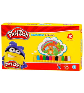 PLAY DOH 12 RENK PASTEL BOYA