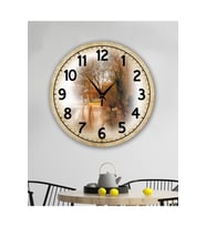 Bilge Tasarım Retro Duvar Saati 35 X 35 Cm (Karışık)