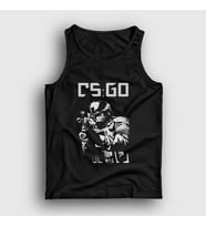 Presmono Unisex Siyah Sniper Oyun Counter Strike Cs Go Atlet 327110tt