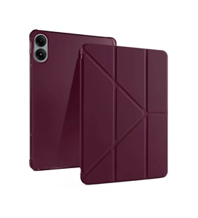 Redmi Pad Pro 12.1 Kılıf Kalemlikli Mars Tablet Kılıfı - Mürdüm Arka Kapak Lacivert