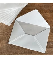 Beyaz Transparan Zarf, 13x18 Cm 5 Adet
