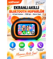 Tf39 Pro Yapay Zekalı Bluetooth Hoparlör – Renkli Ekran, Rgb Işık, Alarm Ve Saat