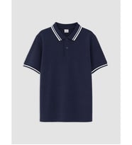 LCW Kids Lacivert Polo Yaka Erkek Çocuk Tişört
