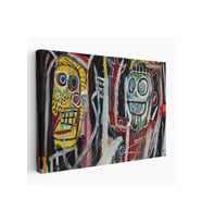 Jean Michel Basquiat Boom Patmala Eseri Kanvas Tablo-5032