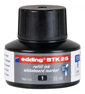 EDDİNG BTK 25 TAHTA KALEM MÜREKKEBİ SİYAH 25ml