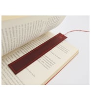 Lost Slope Hakiki Deri Kitap Ayracı