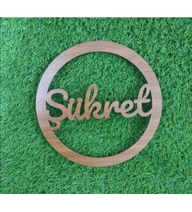 Sabret Şükret Dua Et Kasnak