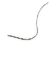 Erkek Çelik Zincir Kolye Gümüş Renk 55 cm 2 mm Kararmaz Minimal Tasarım