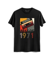 Vintage 1971 Best Of Siyah Tshirt