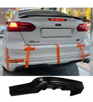 Ford Focus 3 Sedan Arka Ek Plastik Siyah Difüzör 2011 2012 2013 2014 Arka-bodykit-ek-karlık