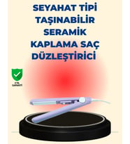 2’si 1 Arada Saç Düzleştirici ve Bukle Maşası – Düz ve Kıvırcık Saçlara Uygun Çok Yönlü Kullanım