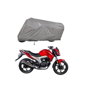 Lifan Lf150-9j   Bağlantı Tokalı  Uyumlu SolarBlock Prime Motosiklet Brandası Örtüsü (Siyah)