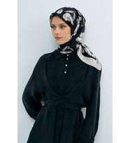 Saf İpek Sura Eşarp 9536D 30