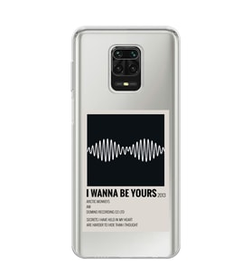 Redmi Note 9 Pro / 9s Uyumlu I Wanna Be Yours Arctic Monkeys Tasarımlı Şeffaf Telefon Kılıfı