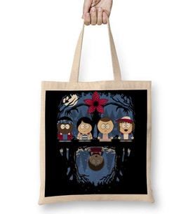 Stranger Things Stranger Park Bez Çanta Uzun Saplı