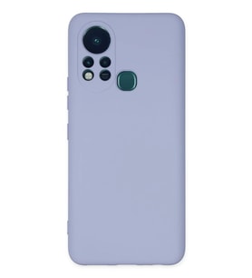Newface İnfinix Hot 11s Kılıf Nano içi Kadife Silikon - Lila