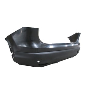 NISSAN QASHQAI- J11- 14/16; ARKA TAMPON SİYAH (SENSÖR DELİKLİ) (TÜV) (TYG)