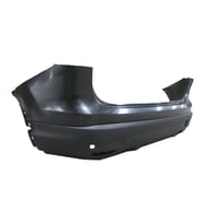 NISSAN QASHQAI- J11- 14/16; ARKA TAMPON SİYAH (SENSÖR DELİKLİ) (TÜV) (TYG)