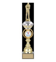 ODAK KUPA - Figürlü Kupalar - Golf Figürlü Kupalar FG-066 B - 48 cm
