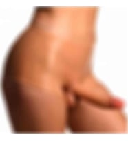 ETSMagaza Giyilebilir Silikon Gerçekçi Dildo Pantolon Büyük Boy Boş Strapon