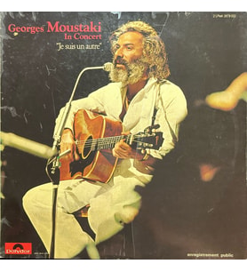 Georges Moustaki In Concert Double LP Plak (Karışık)
