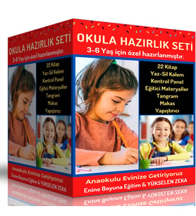 Okul Öncesi Süper Eğitim Seti (3-6 YAŞ Ful Eğitim)