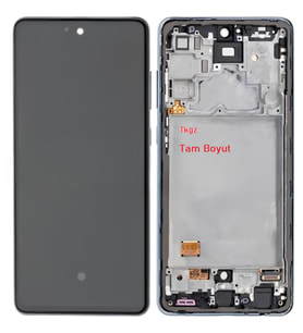 Samsung Galaxy A72 - SM-A725 Uyumlu Lcd Ekran Dokunmatik Servis ÇITALI SİYAH