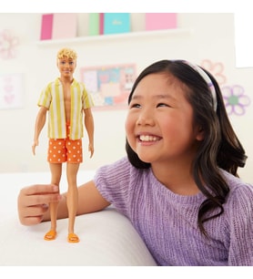 Barbie Ken Fashionista Ken'S 65Th California Dream Ken With Mullet Bebek, Jjn66