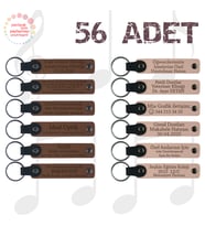 A Kahve & Pudra, Kitapçı Müşterilerine Özel Sürpriz, 56’li Set, Kişisel Yazılı Deri Hediyelik