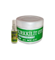 KırkKilit Otu 100 ml Fıtık Kas Eklem Vücut Ağrısı Rahatlatıcı Krem + 30 ml Çörek Otu Ağrı Dindirici Yağ