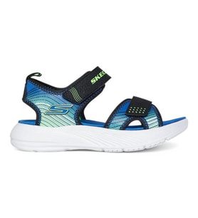 Skechers 407034L BKLM Microspec-Splash Erkek Çocuk Sandalet