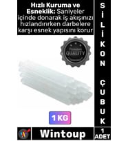 #Mum Şeffaf Sıcak Hızlı Yapıştırıcı Güçlü Hırdavat Hobi Onarım Kalın Mum Silikon Çubuğu 11.3 Mm 1 Kg