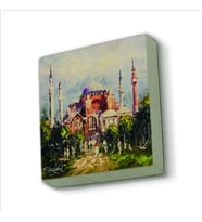 Ayasofya Camii  Baskılı Doğaltaş  Magnet(KRT-003)