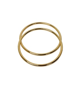 Metal Halka Çanta Halkası 5 CM (25 Adet)  Gold