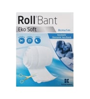 Roll Bant Eko Soft Kesilebilir Yara Bandı 8CMX1M