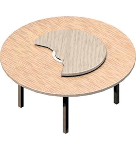 Lazy Susan Döner Tv, Masa Ve Servis Mekanizması