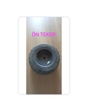 Pilsan Eski Model Panter İçin ÖN Teker Siyah (D.Siyah)
