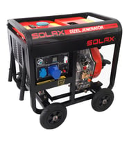 Solax SDJ10000ME 7kW 531cc 130kg Tekerli Marşlı Monofaze Dizel Jeneratör