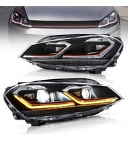 Karva Volkswagen Golf 7.5 Mk 7.5 J LED Far Gtı Kırmızı 2018-2020