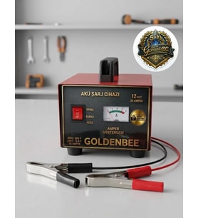 GOLDEN BEE Profesyonel Akü Şarj Cihazı 12 Volt 30 Amper 5 YIL GARANTİ