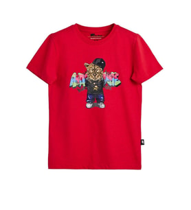 Bad Bear Youze Çocuk Tişört 24.06.07.001-C54 (Kırmızı)