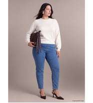 LCW Curve Mavi Büyük Beden Slim Fit Jean