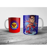 Pixxa Superman Coffee Kupa Bardak Model 1